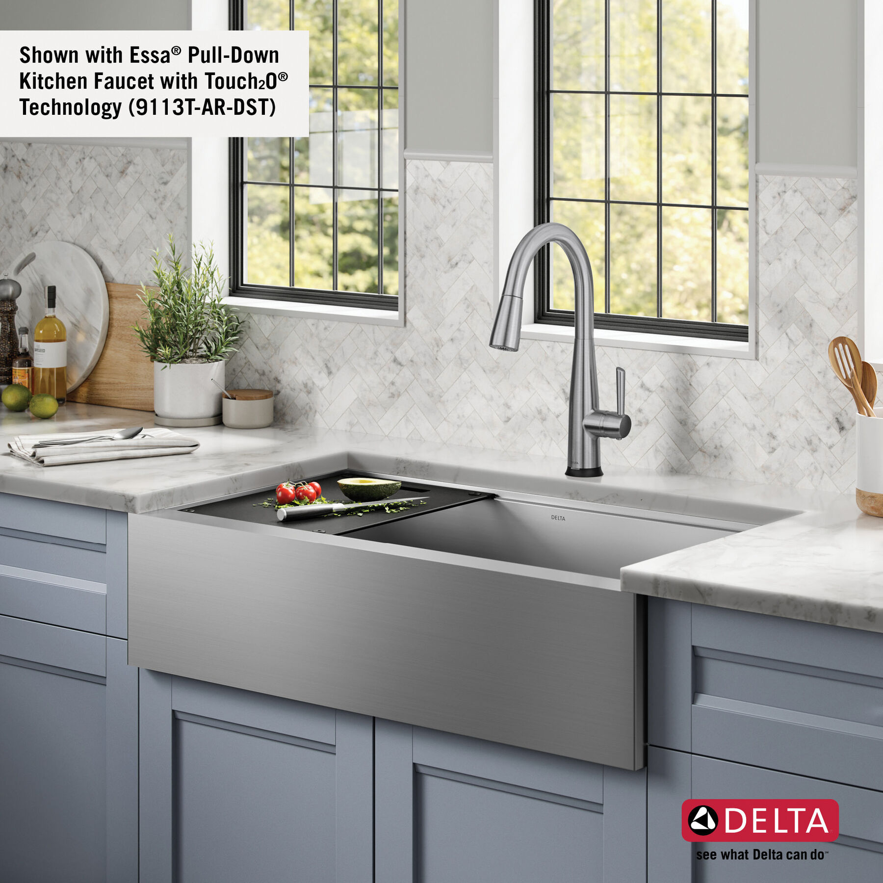 36” Workstation Undermount Single Bowl 16 Gauge Stainless Steel Farmhouse Apron Front Kitchen Sink with WorkFlow™ Ledge and Accessories, image 13